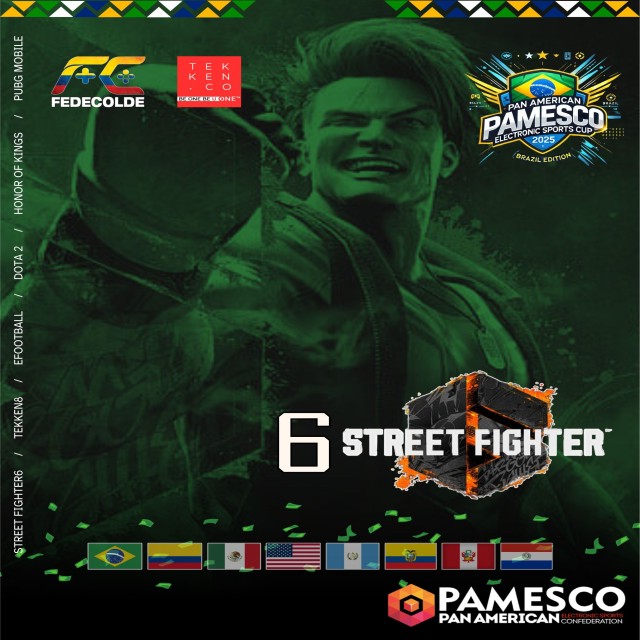 Clasificatorio PAMESCO BRASIL 2025 Street Fighter 6