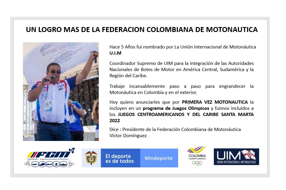 LOGRO GRANDE PARA LA MOTONAUTICA