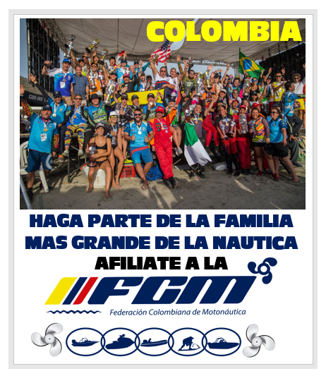 Amigos náuticos Nacionales y Extranjeros queremos que hagas parte de la Federación Colombina de Motonáutica únete a nosotros queremos oír tus ideas, tus proyectos, encuentra el link en facebook 
